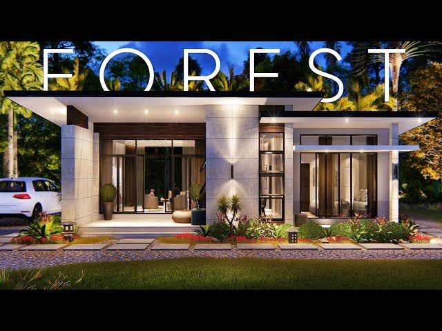 SMALL HOUSE DESIGN | COMING HOME – MODERN FOREST HOUSE